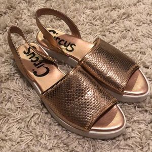 Sam Edelman Rose Gold Sandals
